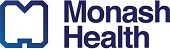 Official training-provider mark · Monash Health
