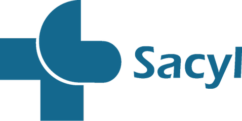 Official training-provider mark · Hospital Universitario de Salamanca, Department of Cardiology