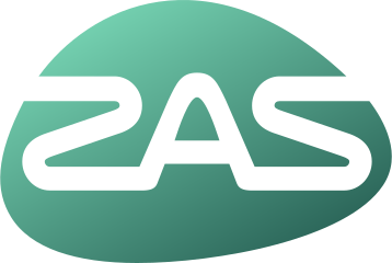 Official training-provider mark · ZAS Middelheim