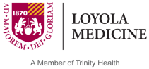 Official training-provider mark · Loyola University Medical Center